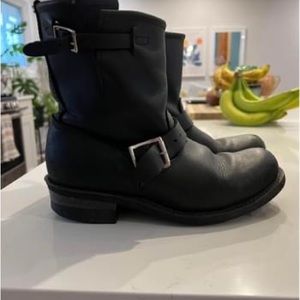 Frye boots, size 8.5, black Motor cycle boots